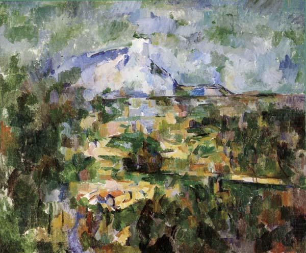 Paul Cezanne La Montagne Sainte-Victoire vue des Lauves china oil painting image